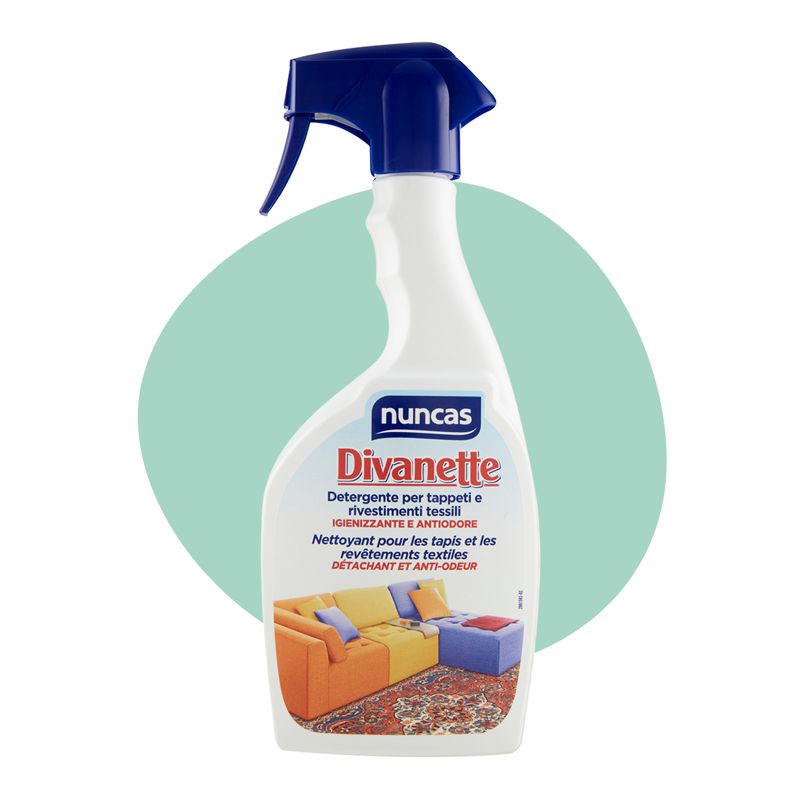 Divanette Detergente Tappeti e Rivestimenti Tessili