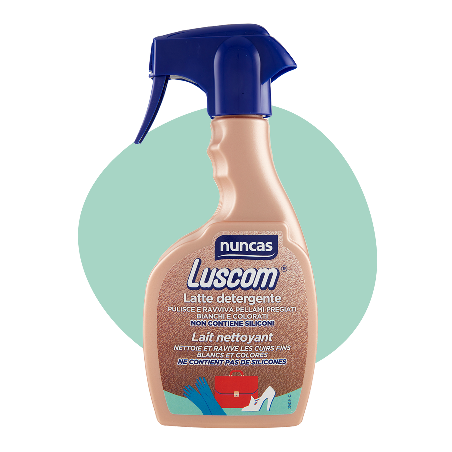 Luscom Latte Detergente Pelle