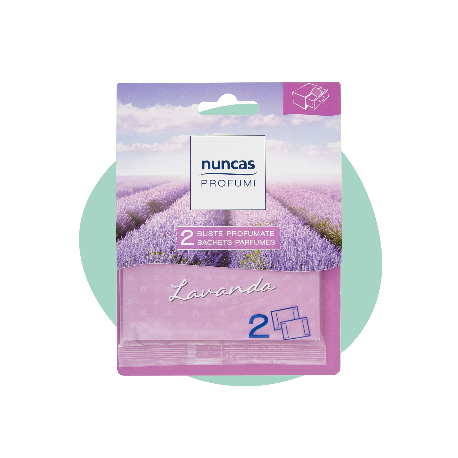 Buste Profumate per Cassetti Lavanda