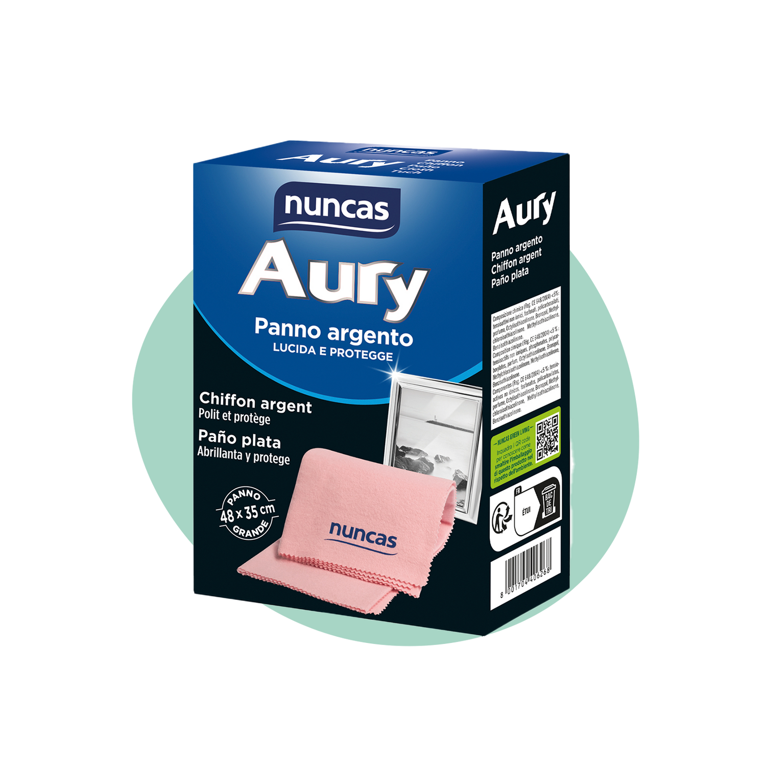 Aury Panno Lucidante Argento