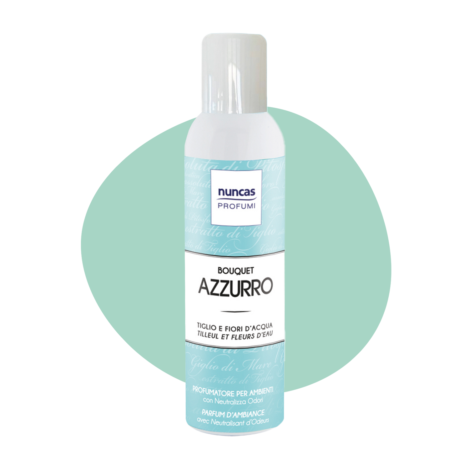 Bouquet Profumatore Spray Azzurro