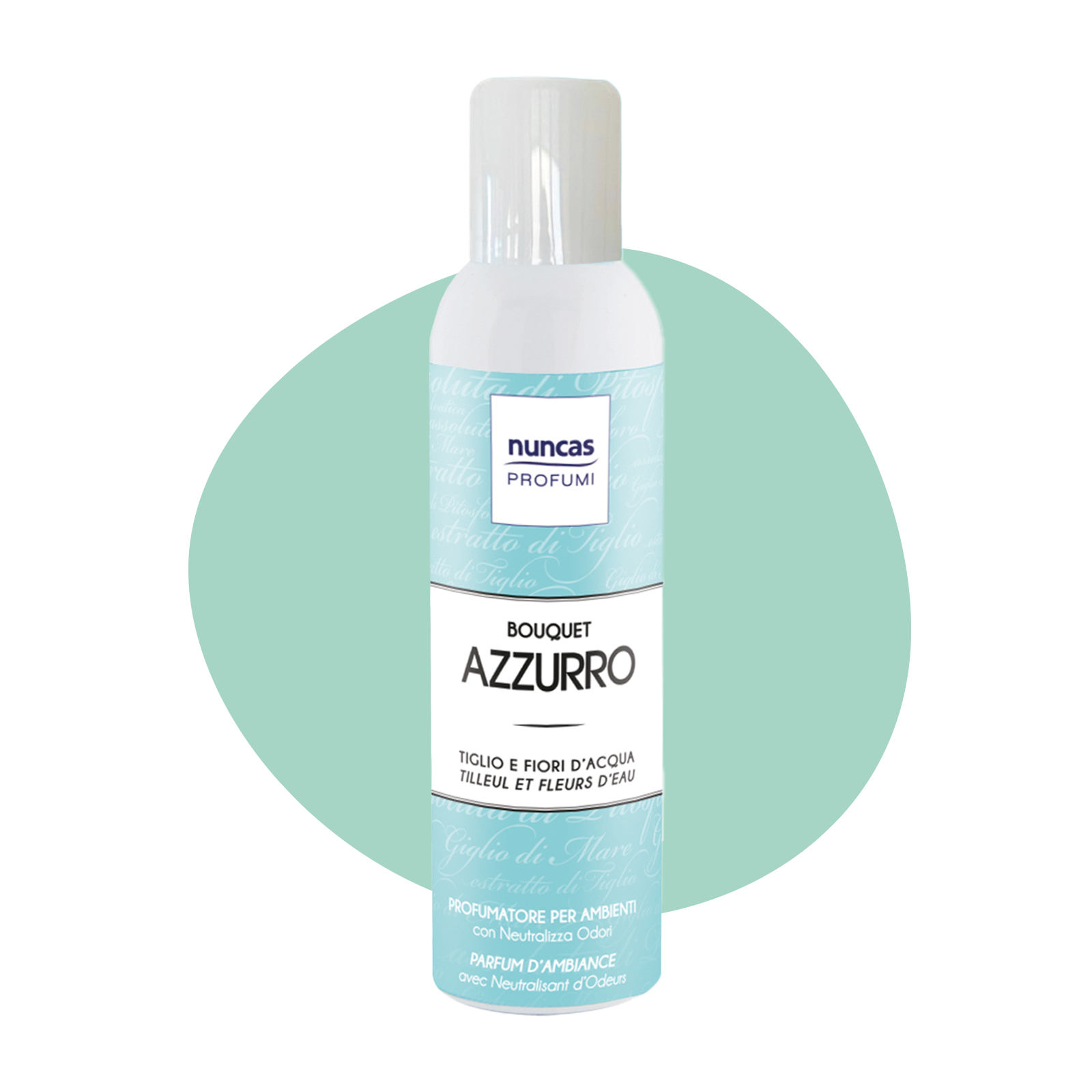 Bouquet Profumatore Spray Azzurro