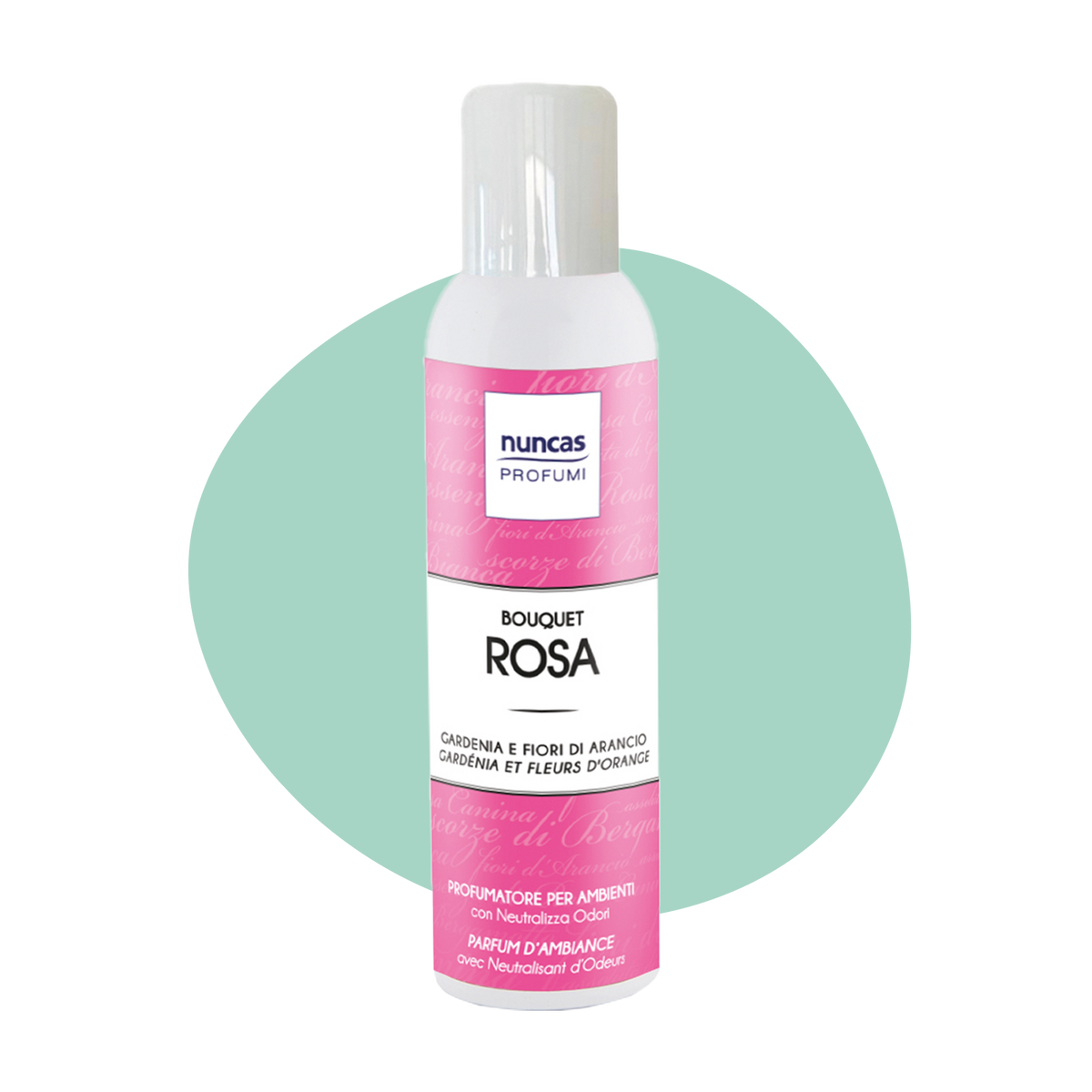 Bouquet Profumatore Spray Ambienti Rosa