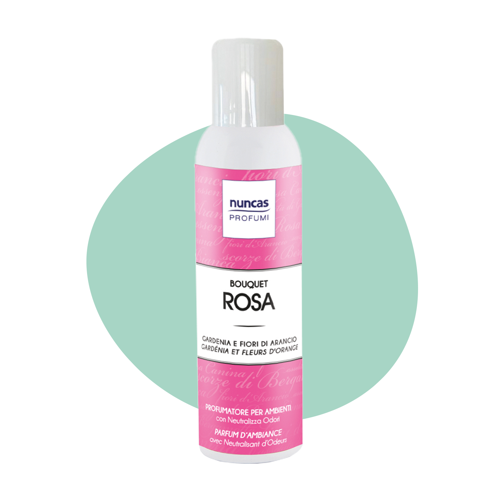 Bouquet Profumatore Spray Ambienti Rosa