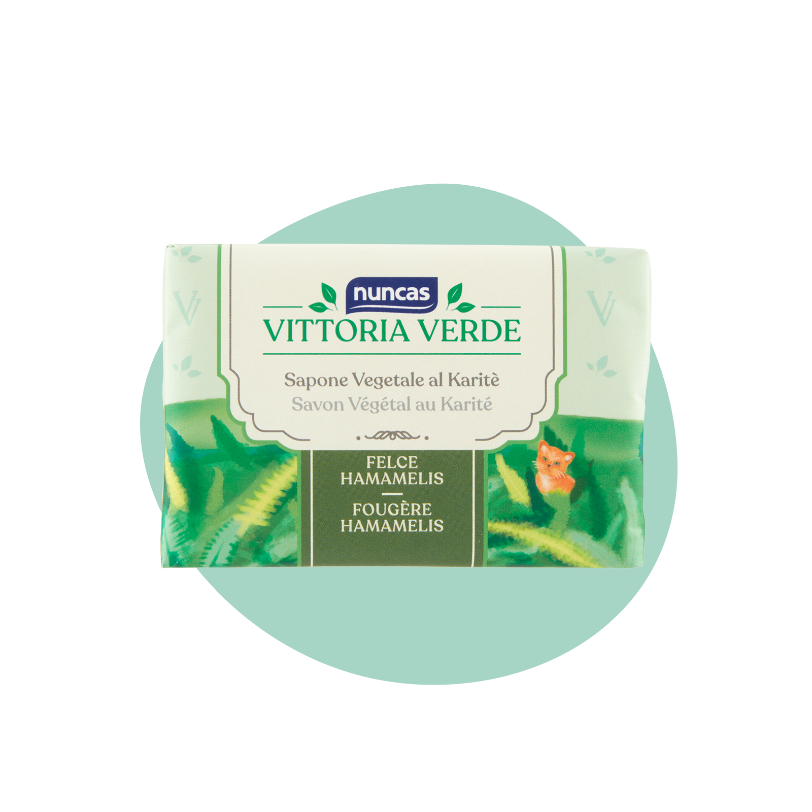 Vittoria Verde Saponi Cremosi Felce e Hamamelis