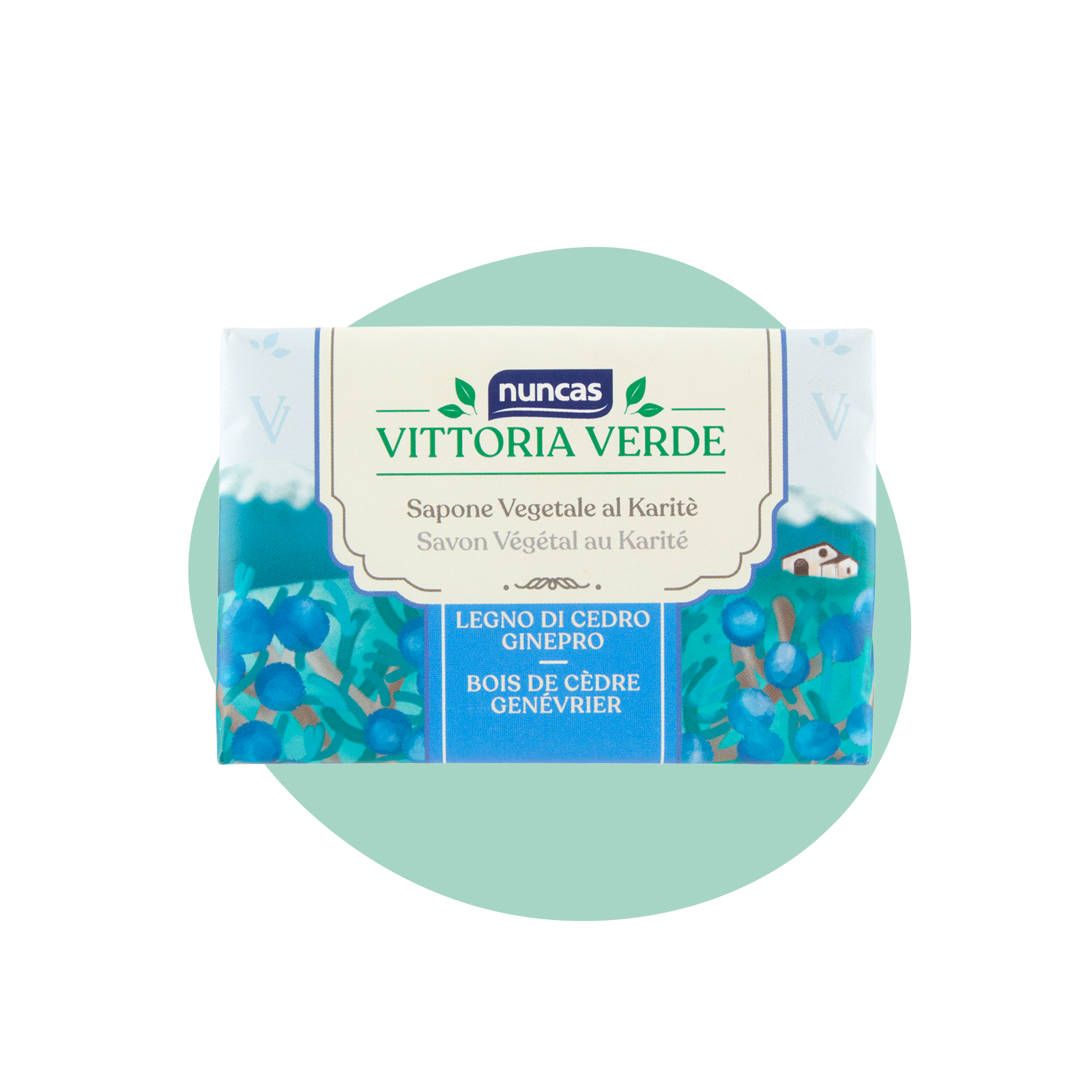 Vittoria Verde Saponi Cremosi Legno di Cedro e Ginepro
