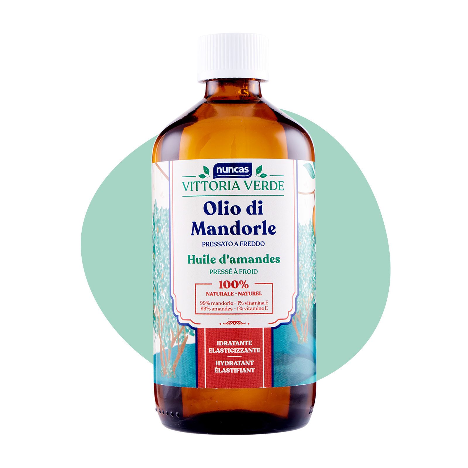 Vittoria Verde Olio di Mandorle Naturale