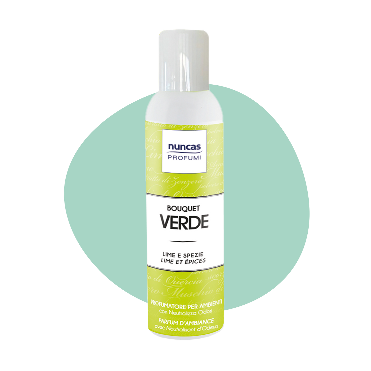 Bouquet Profumatore Spray Verde