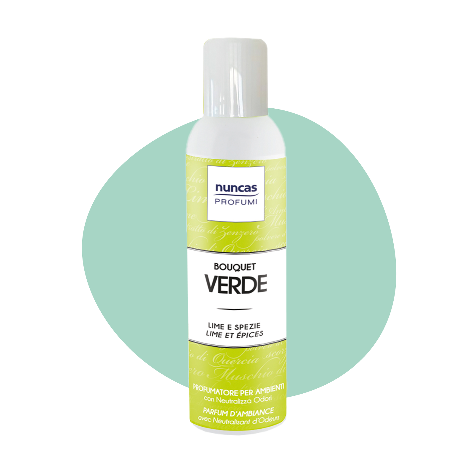 Bouquet Profumatore Spray Verde
