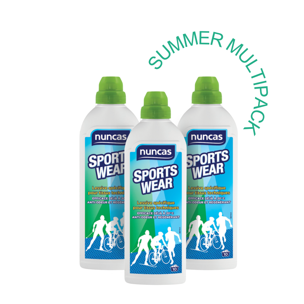 Sportswear - Détergent Spécifique pour Tissus Techniques - 750ml - Multipack | Nuncas