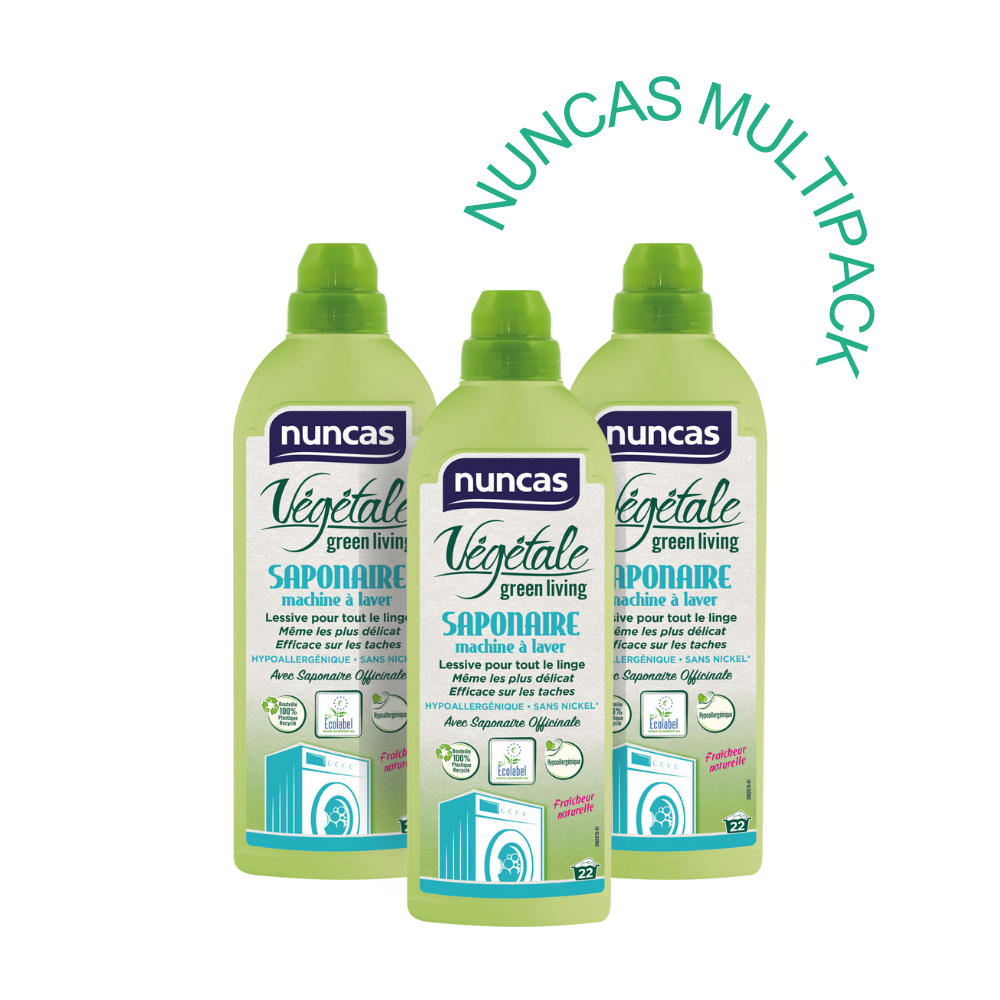 Végétale Saponaire Machine à Laver - Lessive pour Tissus délicats - 1000ml | Nuncas