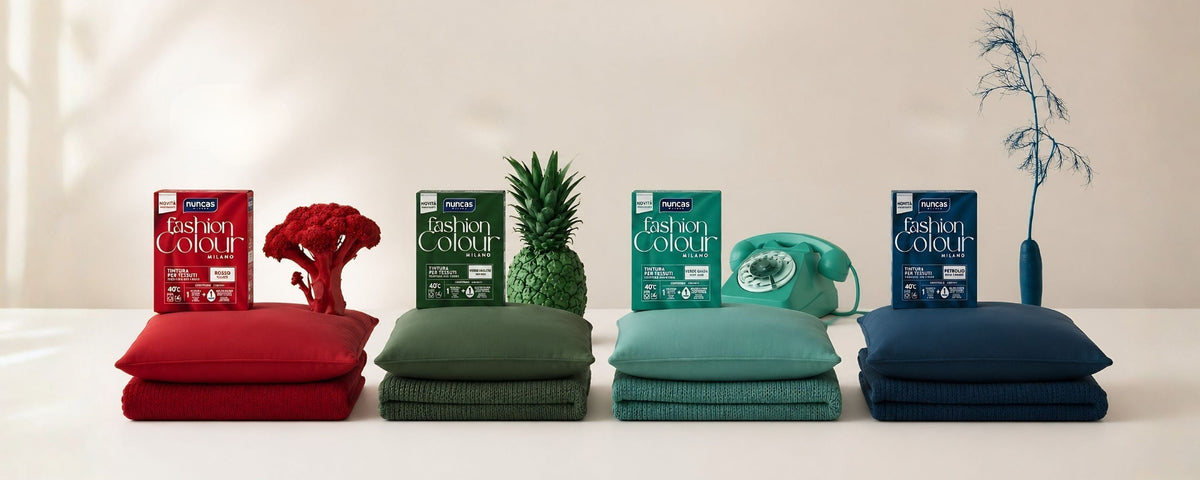 Cos’è la cromoterapia e come usarla in casa: tingere i tessuti con Nuncas Fashion Colour Milano