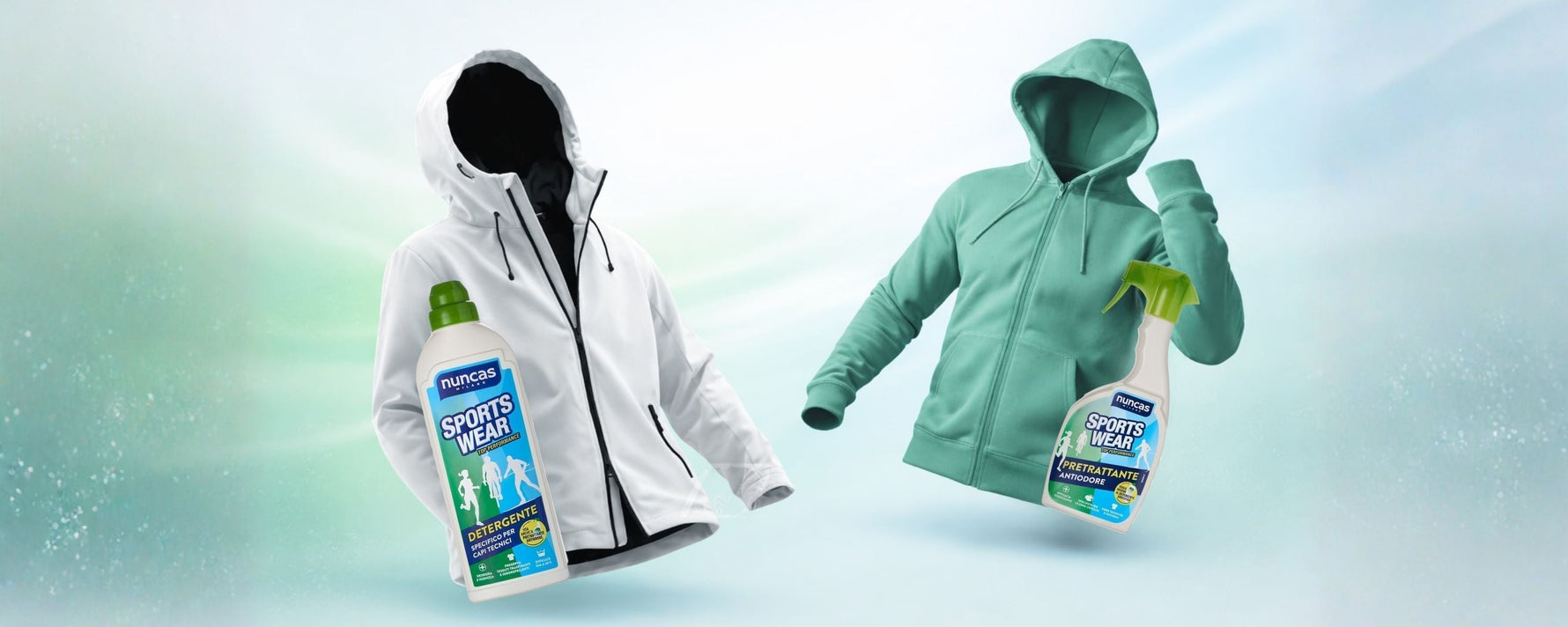 Pop-up store Nuncas a Milano: detergenti e prodotti per capi tecnici e lana