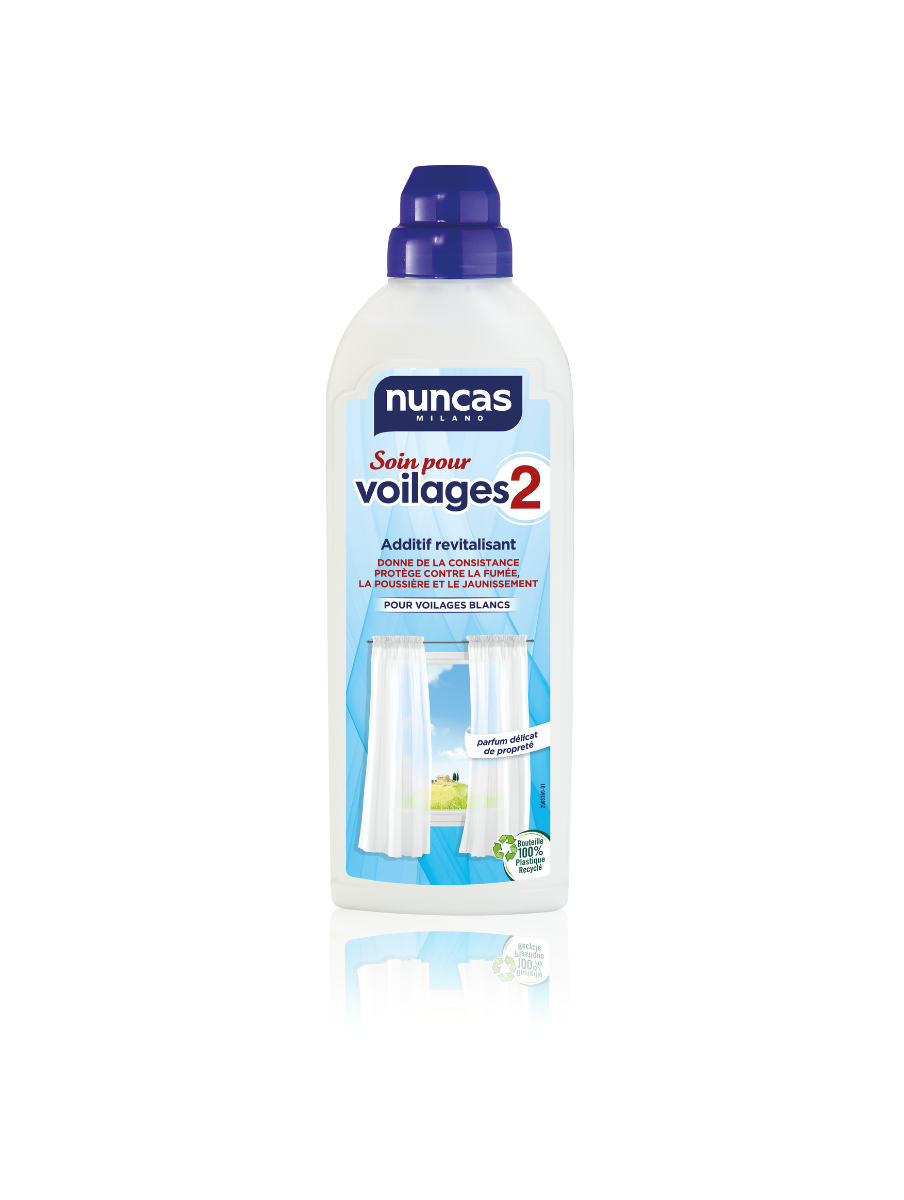 Tende 2 Additif Voilages Rideaux Blancs - 750ml
