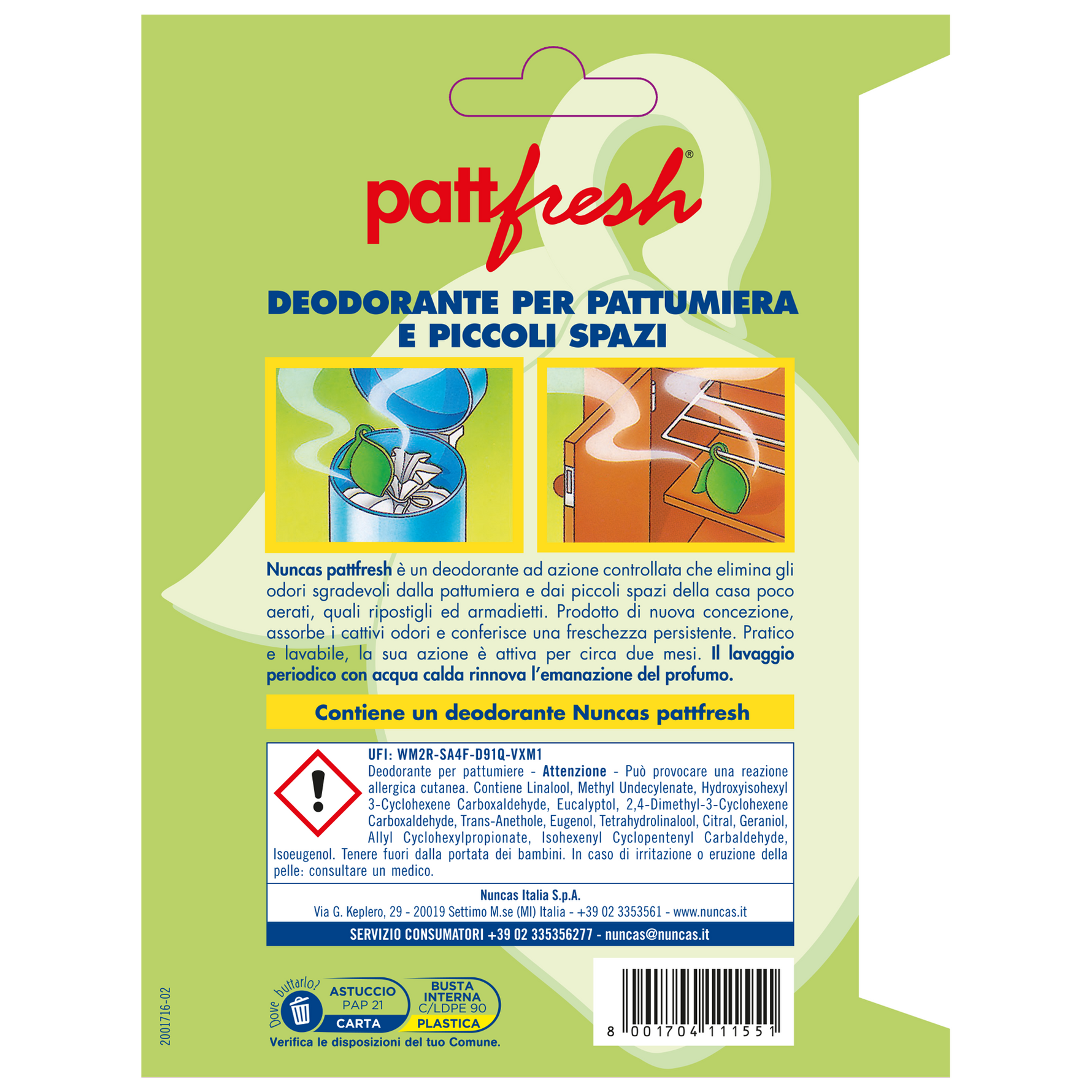 Neutradol Pattumiera Cucina Distruggi Odori Deodorante Agrumi - Foto 4