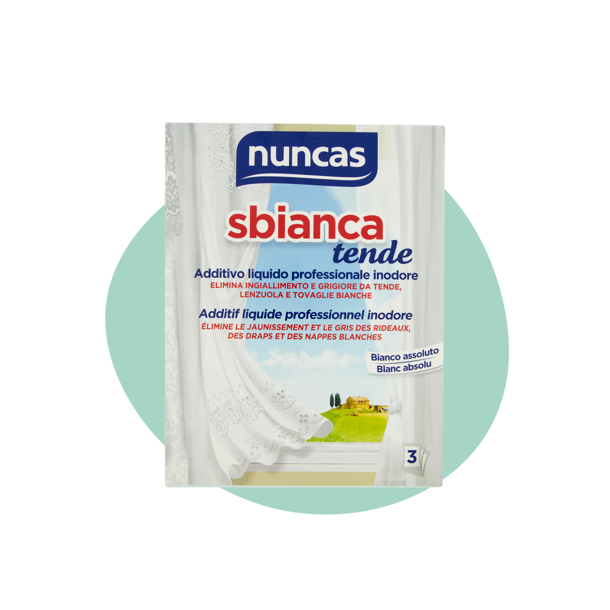 Sbianca Tende Additivo Liquido