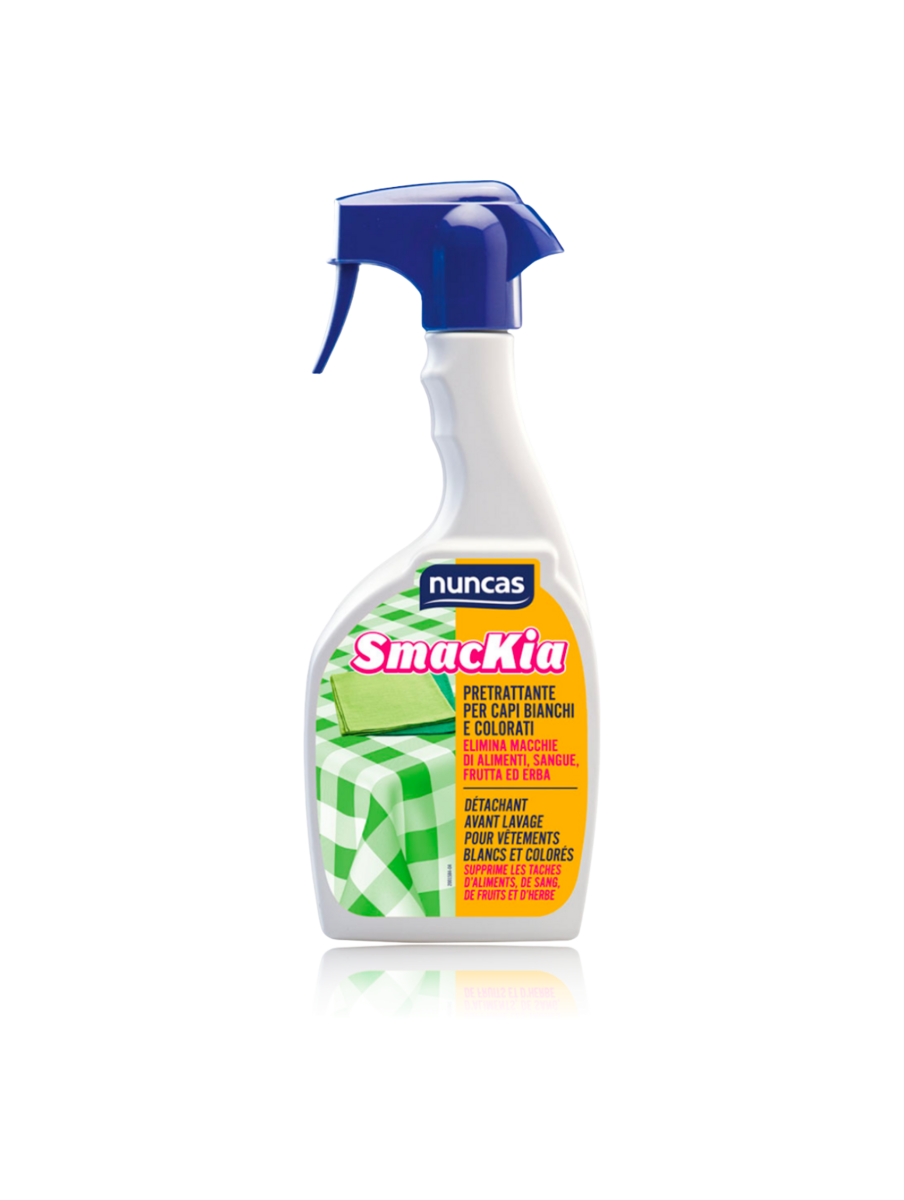 Smackia Détachant Avant Lavage pour Vêtements Blancs et Colorés - 500ml | Nuncas