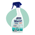 Wannet Easy Detergente Anticalcare - 500ml | Anticalcare quotidiano ideale per box doccia | Nuncas
