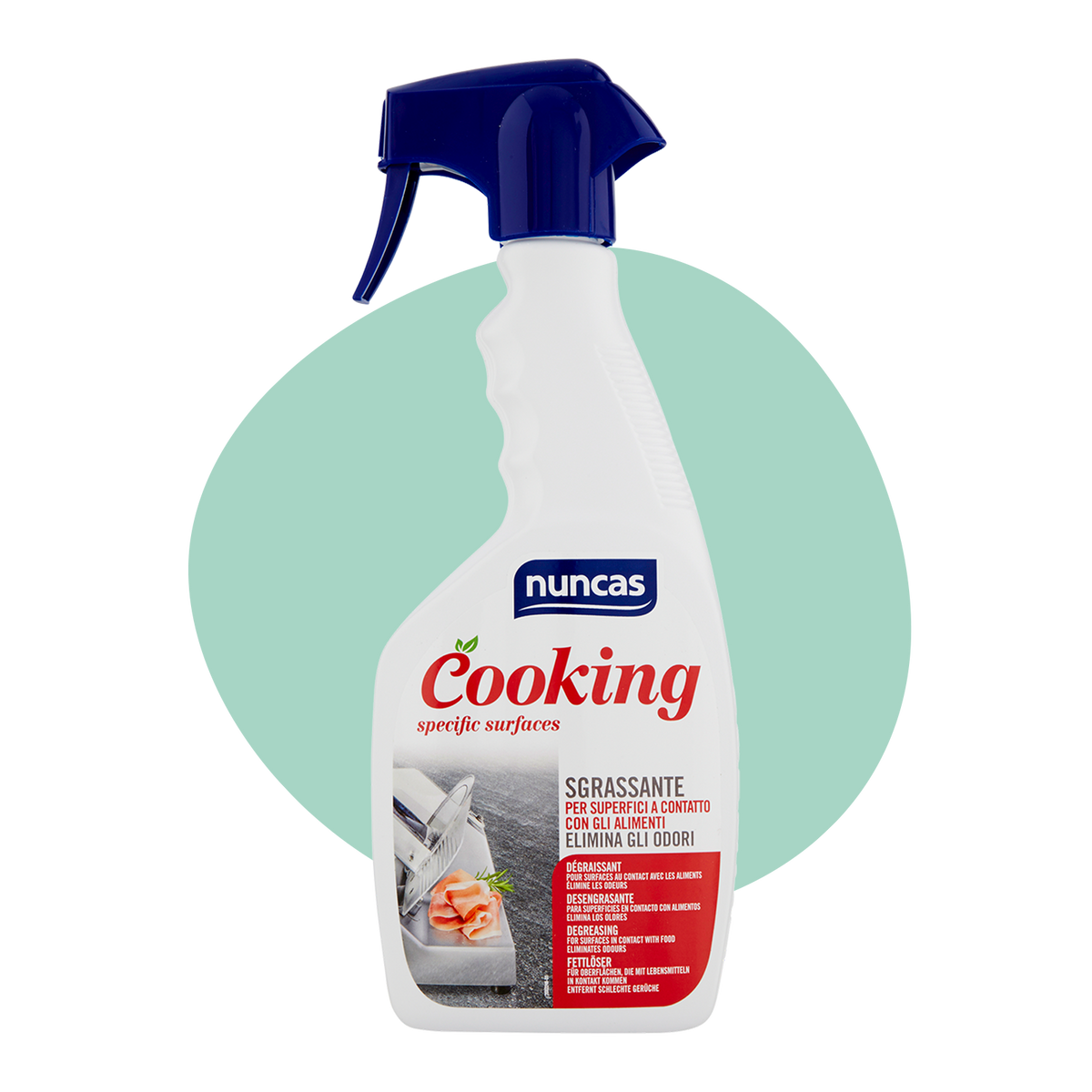 Cooking Sgrassante Superfici a Contatto con gli Alimenti - 500ml | Nuncas