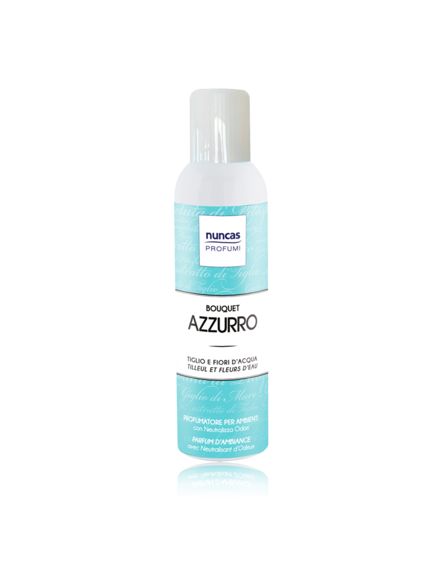 Bouquet Profumatore Spray Azzurro