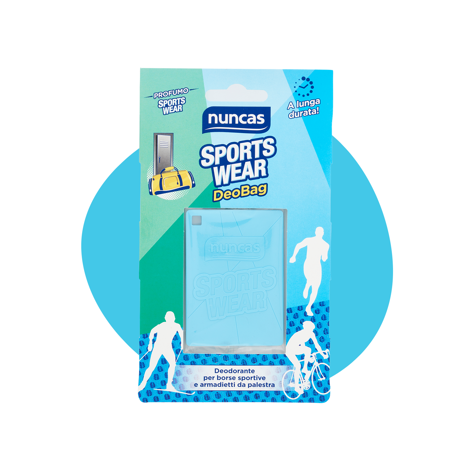 Sportswear Deodorante Deobag Borse Sportive e Armadietti