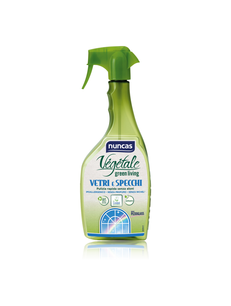 Vegetale Detergente Specifico Vetri e Specchi - 750ml