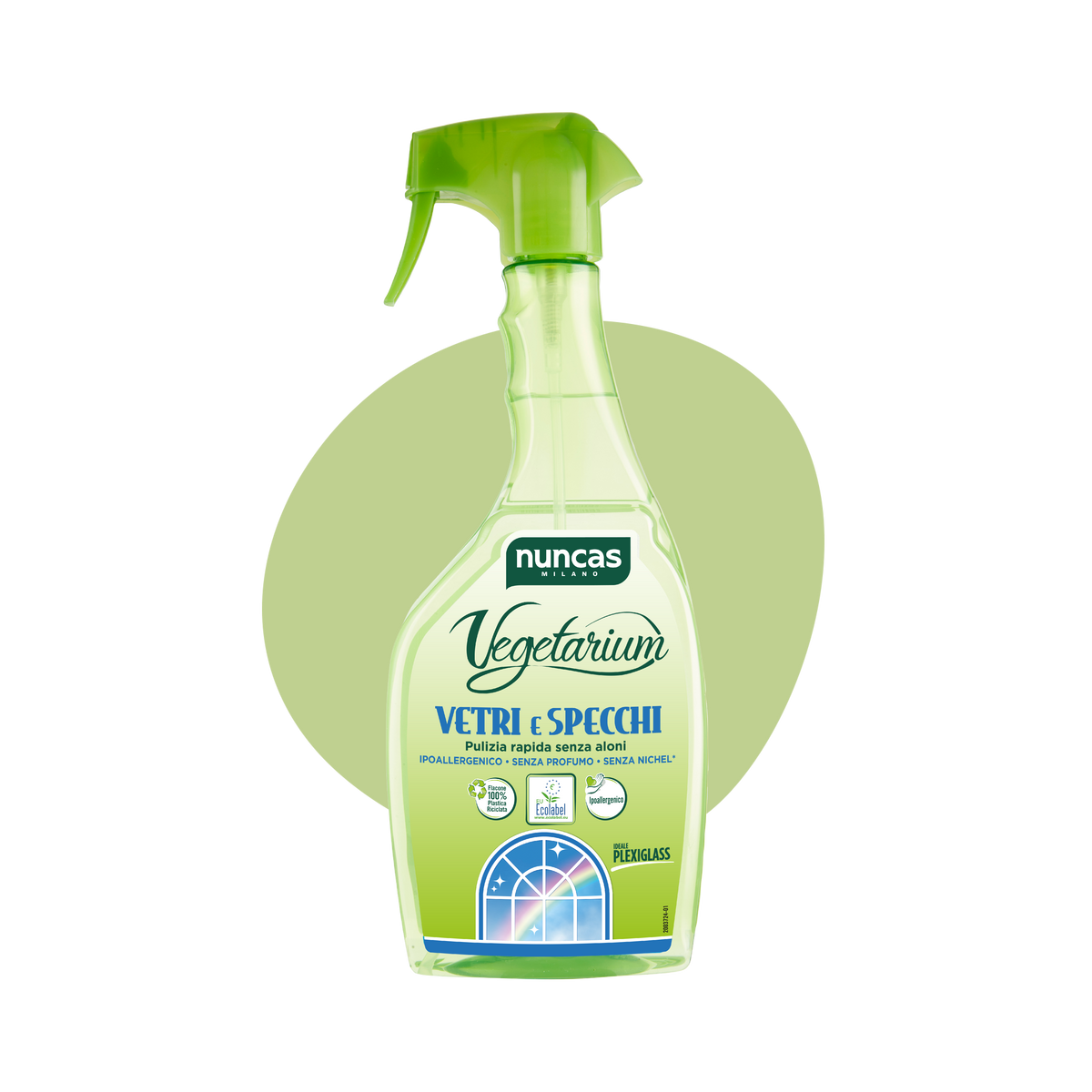 Vegetarium Detergente Specifico Vetri e Specchi - 750ml