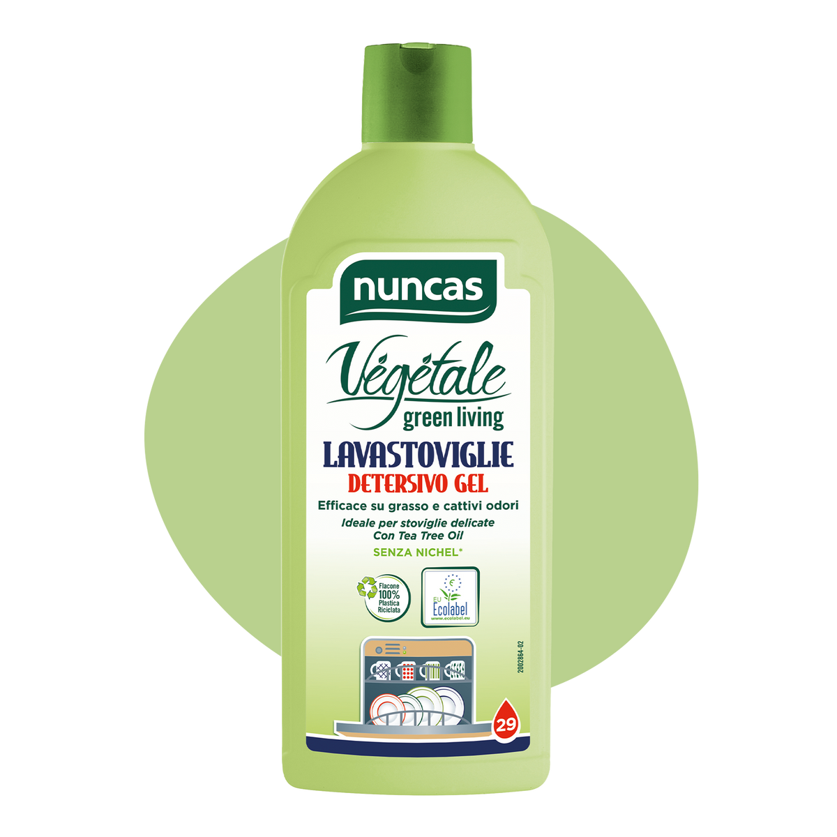 Vegetale Detersivo Gel Lavastoviglie