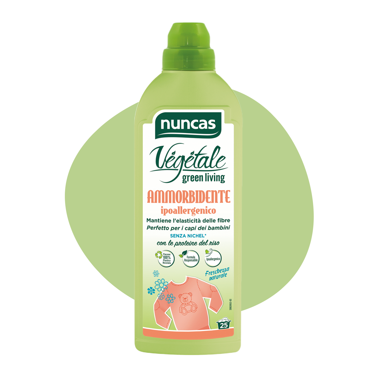 Vegetale Ammorbidente Bucato - 750ml - | Nuncas