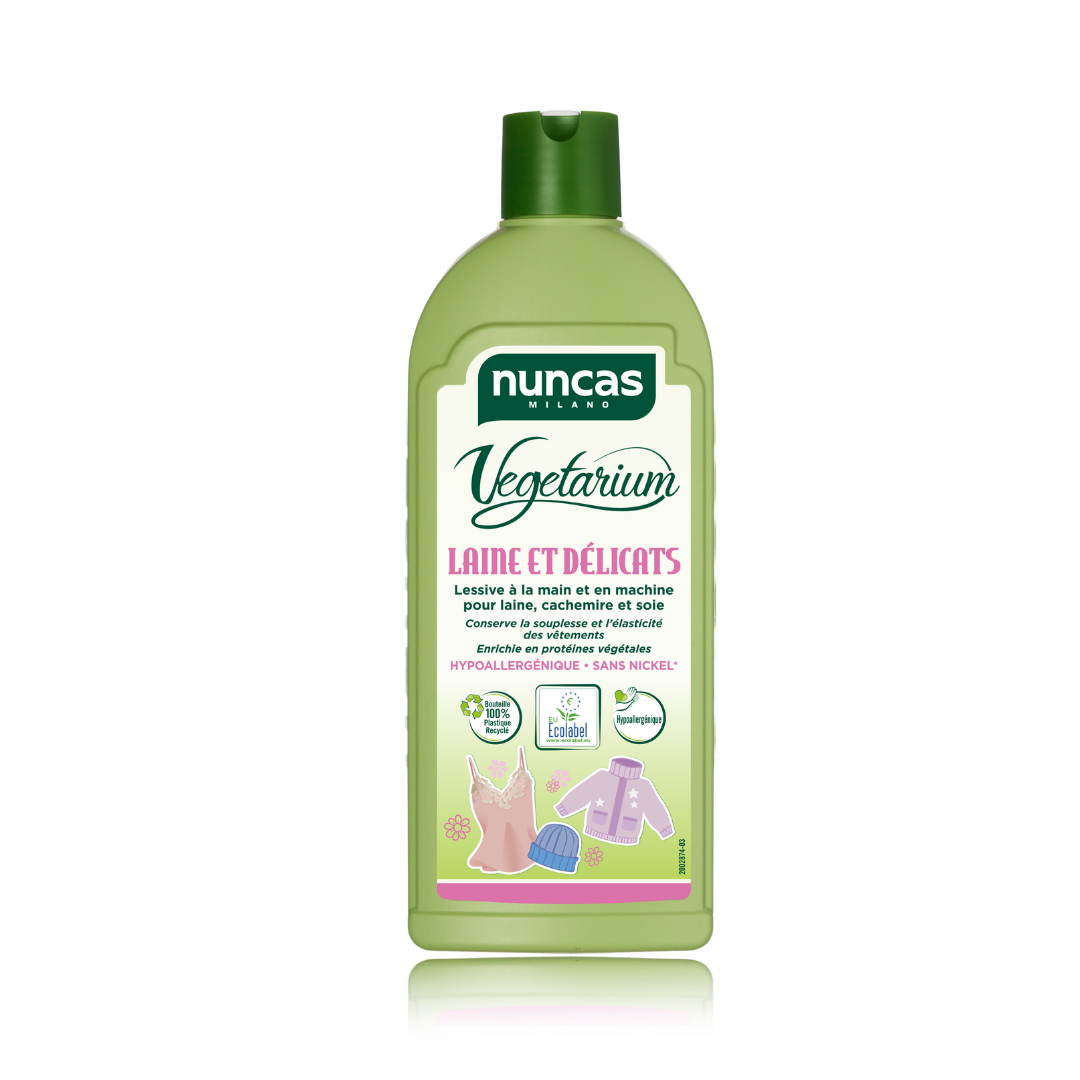 Vegetarium - Laine et Délicats - Détergent à la main et machine à laver - 500ml