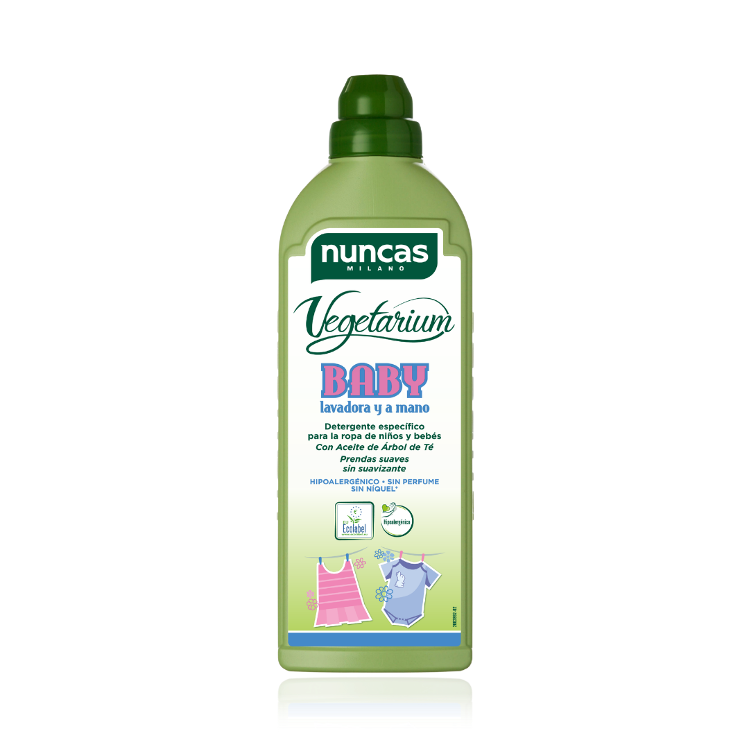 Vegetarium - Detergente Bebé Específico para ropa de niño y recién nacido - 750ml