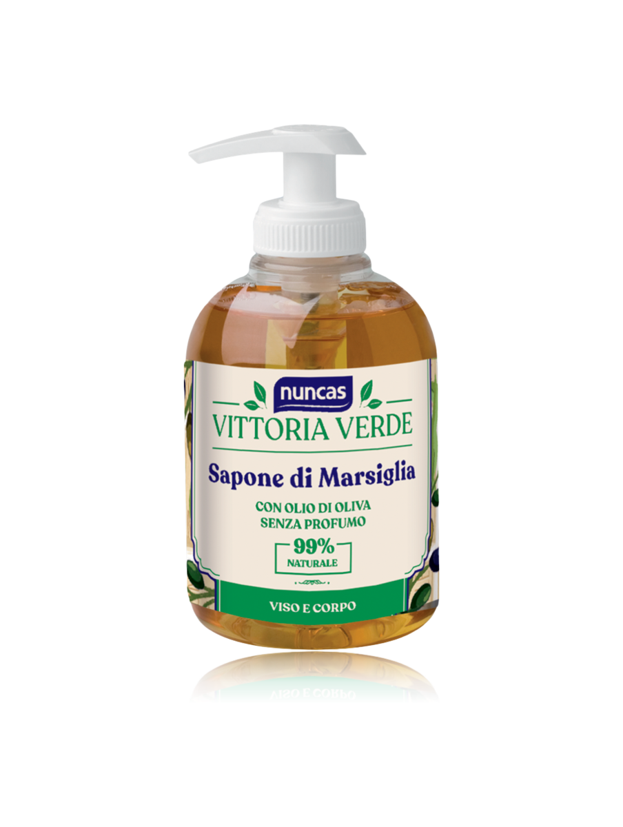 Vittoria Verde Sapone Liquido Neutro di Marsiglia