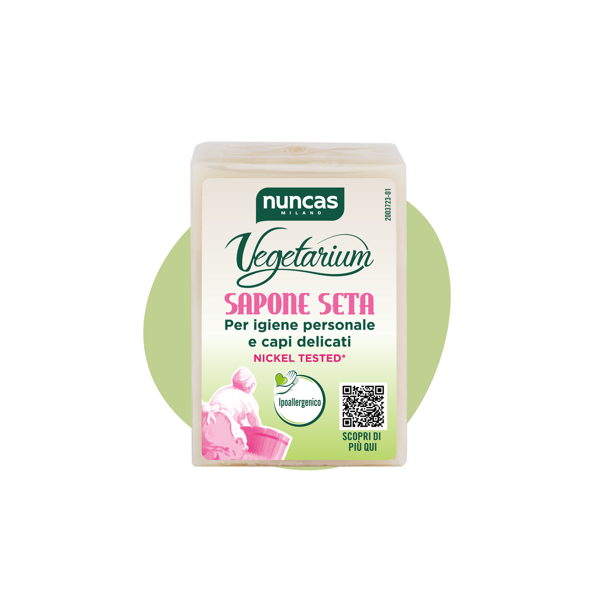 Vegetarium Sapone Seta Igiene Personale e Capi Delicati - 150g