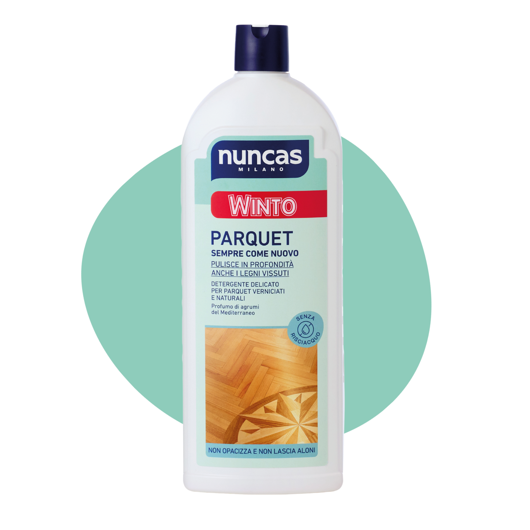 Winto Parquet Detergente delicato - 1000 ml | Nuncas