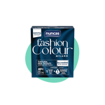 Fashion Colour Milano Tintura Blu Marine | Tintura in polvere per tessuti con detergente rigenerante | Nuncas