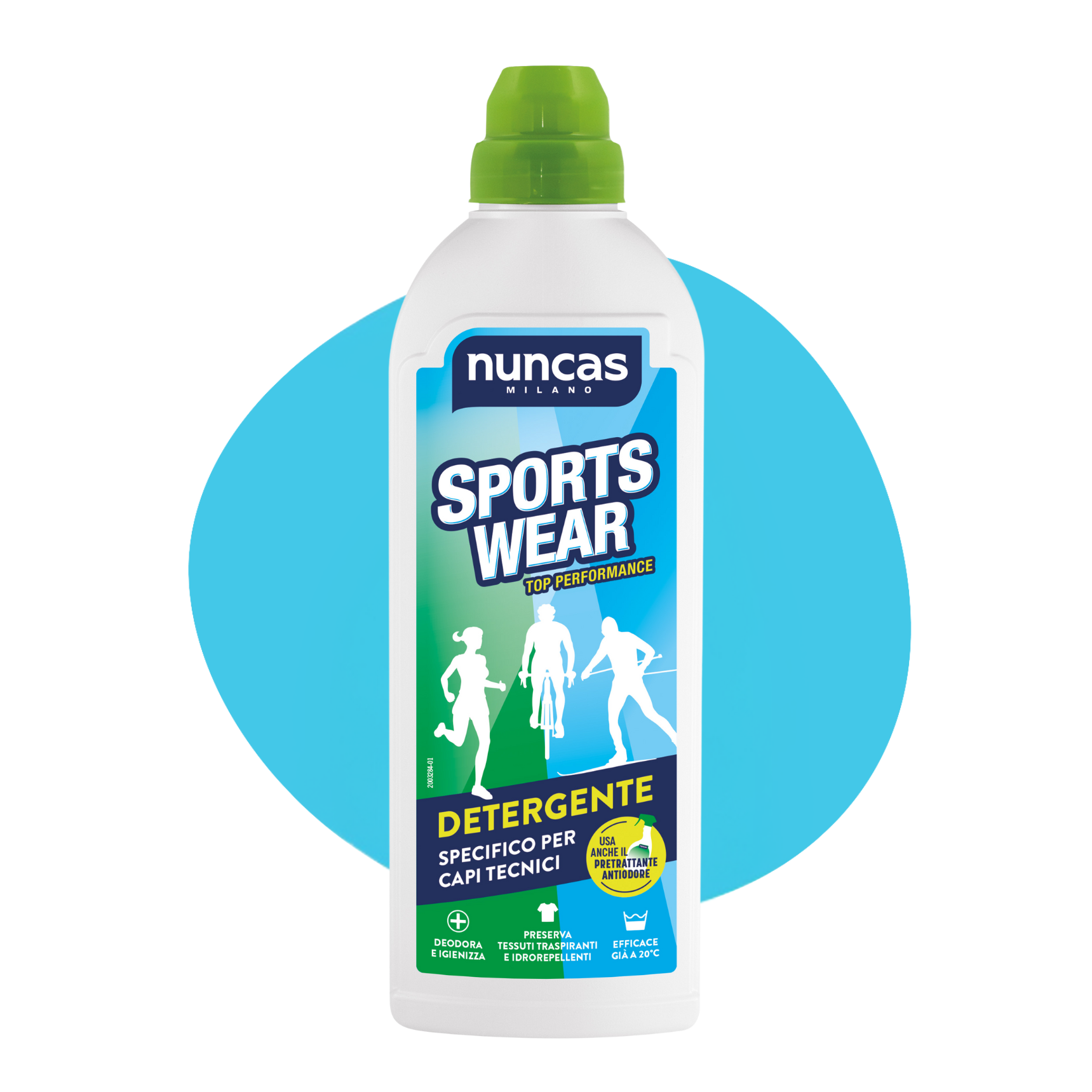 Sportswear Detergente Specifico Capi Tecnici - 750ml | Nuncas