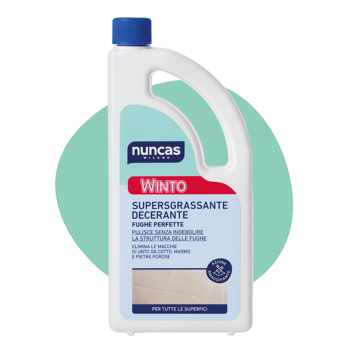 Winto Supersgrassante decerante per tutte le superfici - 1000 ml | Nuncas