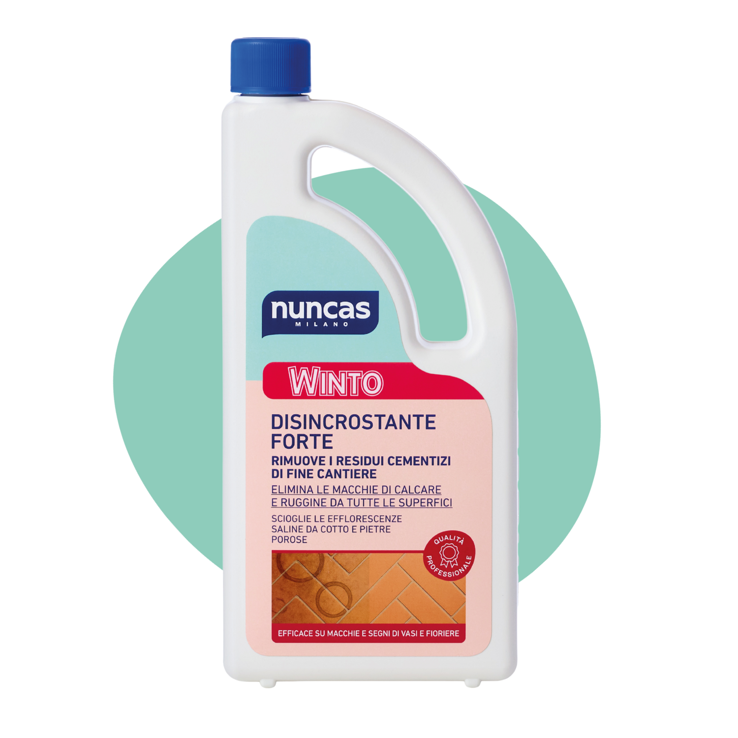 Winto Disincrostante forte per tutte le superfici resistenti agli acidi - 1000 ml | Nuncas
