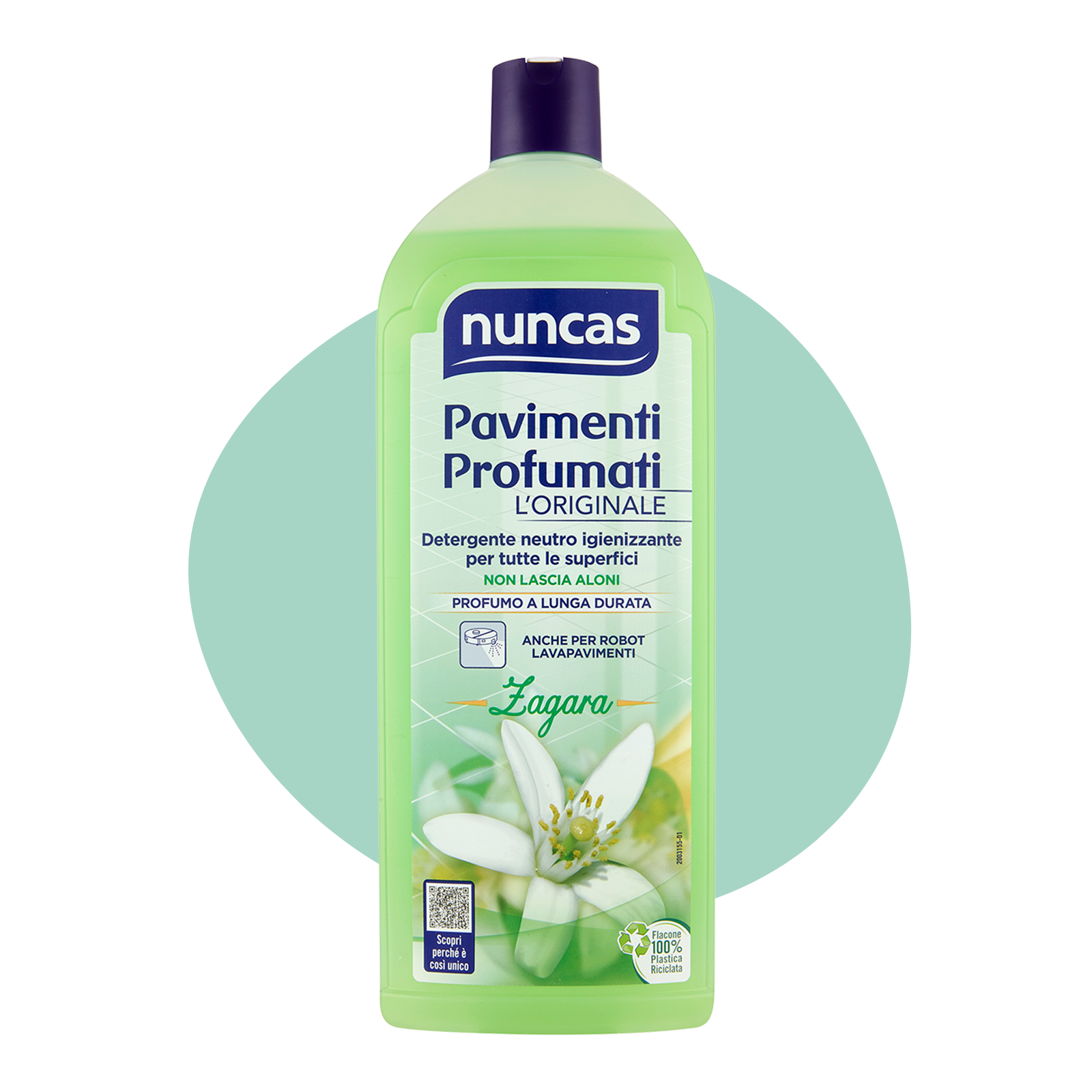 Nuncas Pavimenti Profumati Zagara Detergente profumato per pavimenti Nuncas Pavimenti Profumati Zagara Detergente profumato per pavimenti