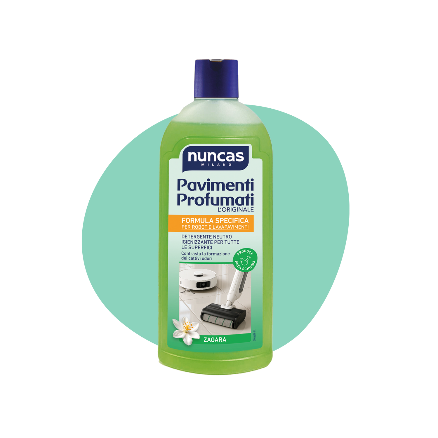 Pavimenti Profumati Robot Detergente Zagara - 500 ml