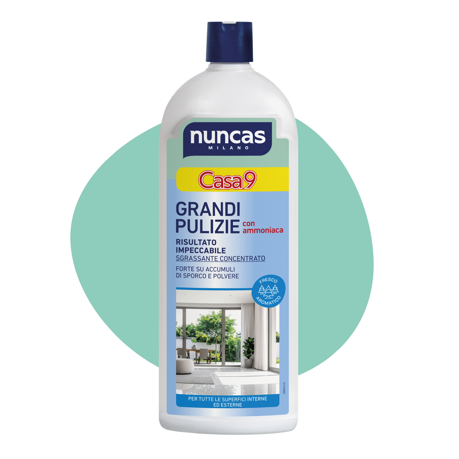 Casa9 Grandi Pulizie con Ammoniaca - 1000 ml