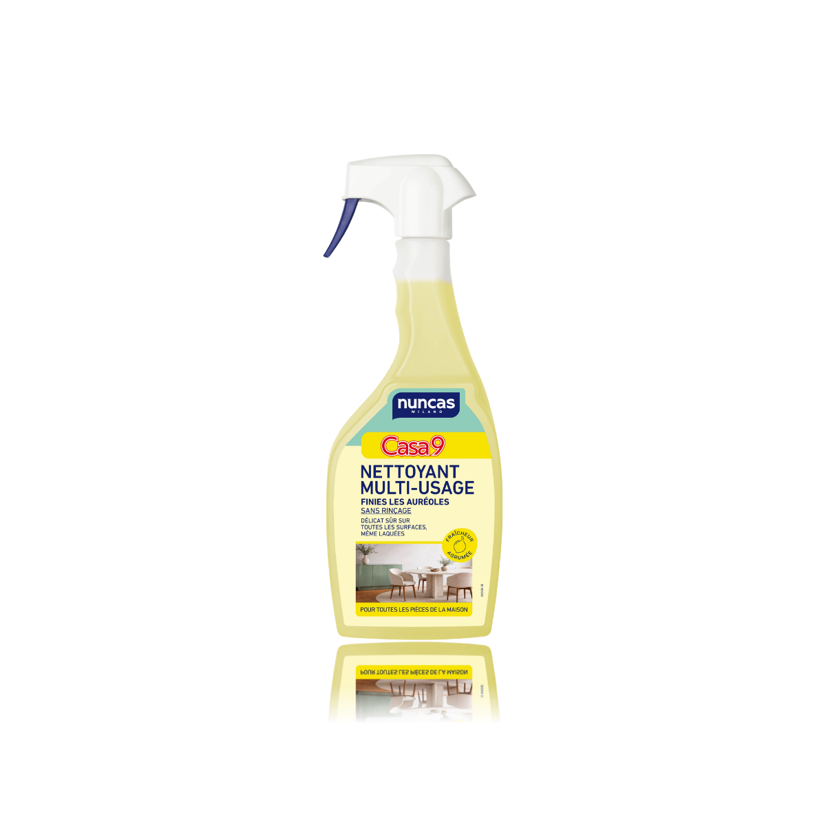 Casa9 Nettoyant Multi-Usage Fraîcheur Agrumée - 750 ml