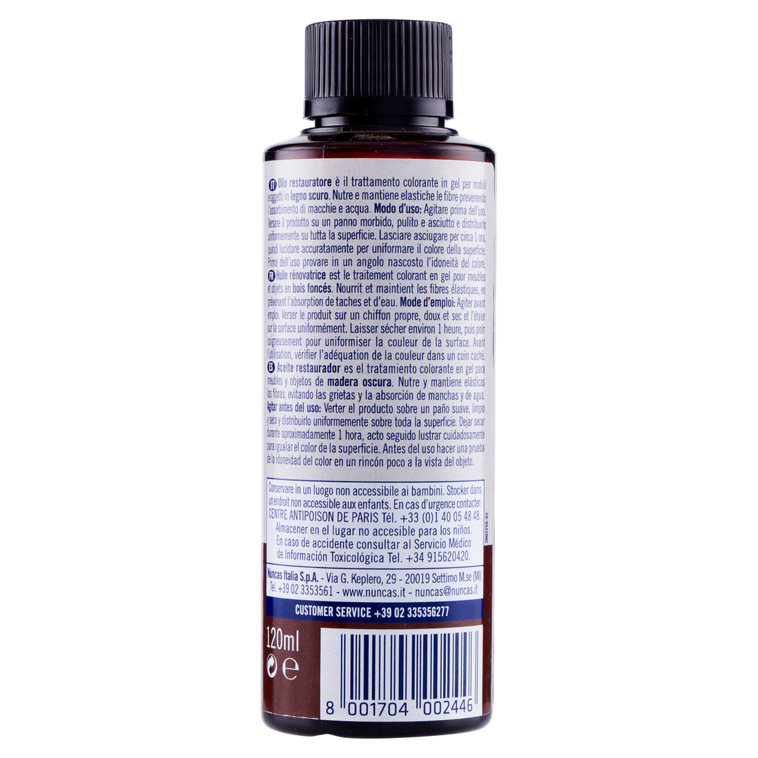 Livax Mobili&amp;amp;Design Aceite Restaurador de Madera Oscura - 120ml