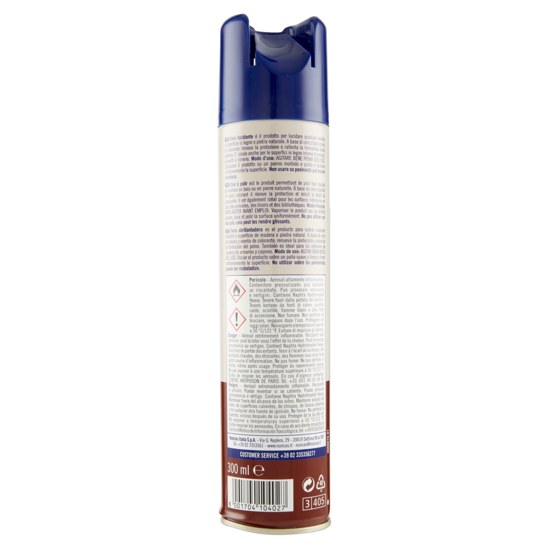 Livax Mobili&amp;Design Cera Lucidante Spray Legno - 300ml