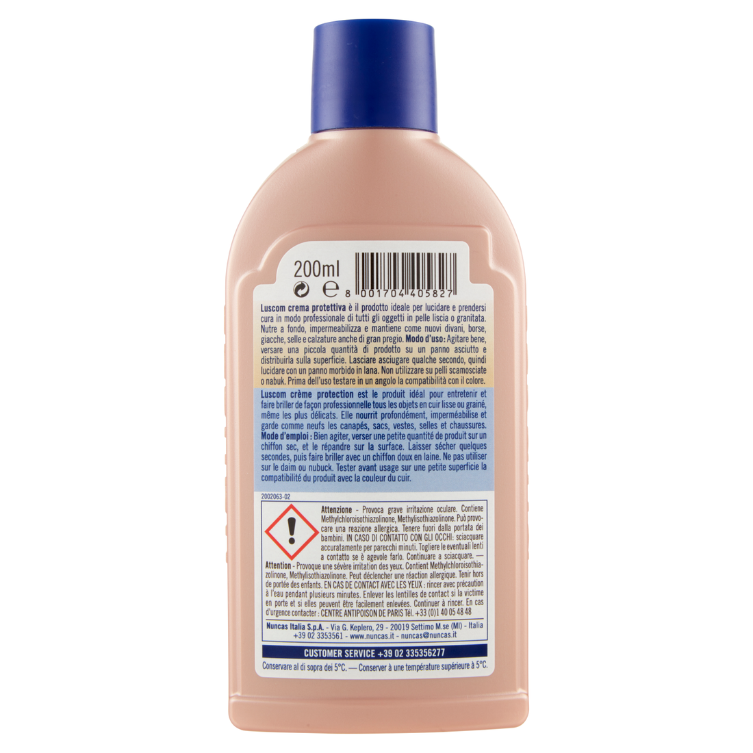 Luscom Crema Protettiva Pellami - 200ml