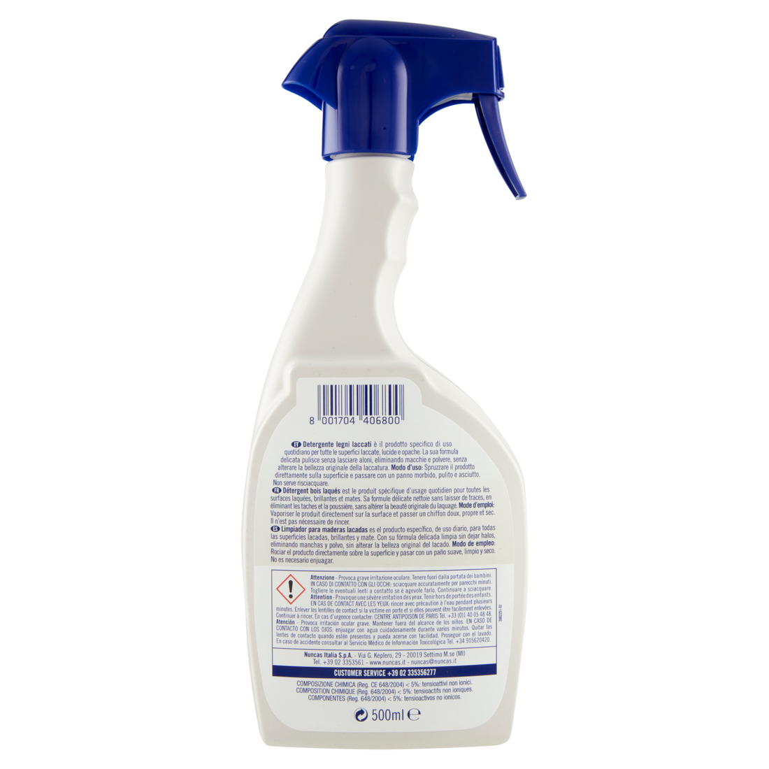 Livax Mobili&amp;Design Detergente Legni Laccati Lucidi e Opachi - 500ml