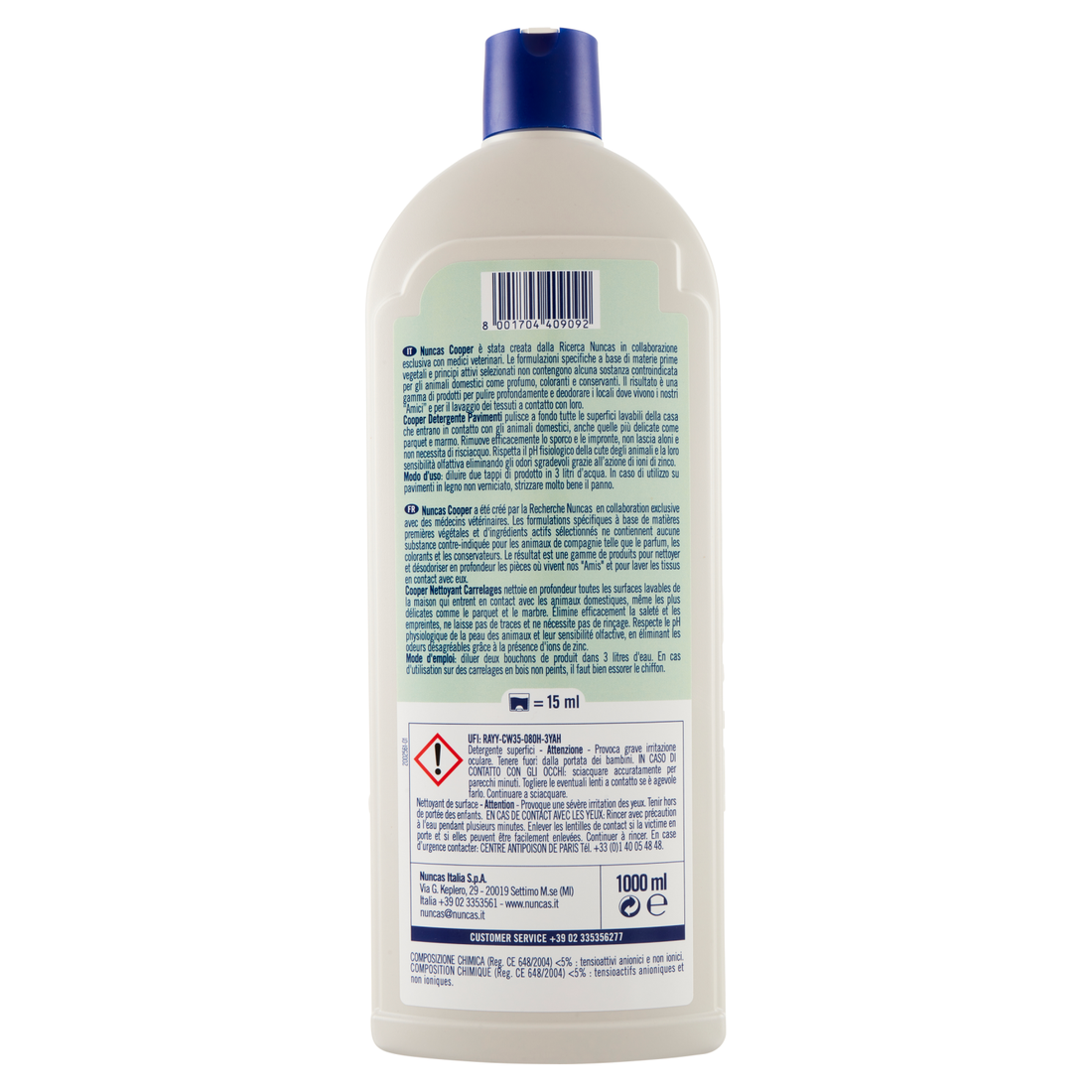 Cooper Detergente Pavimenti Pet-Friendly - 1000ml