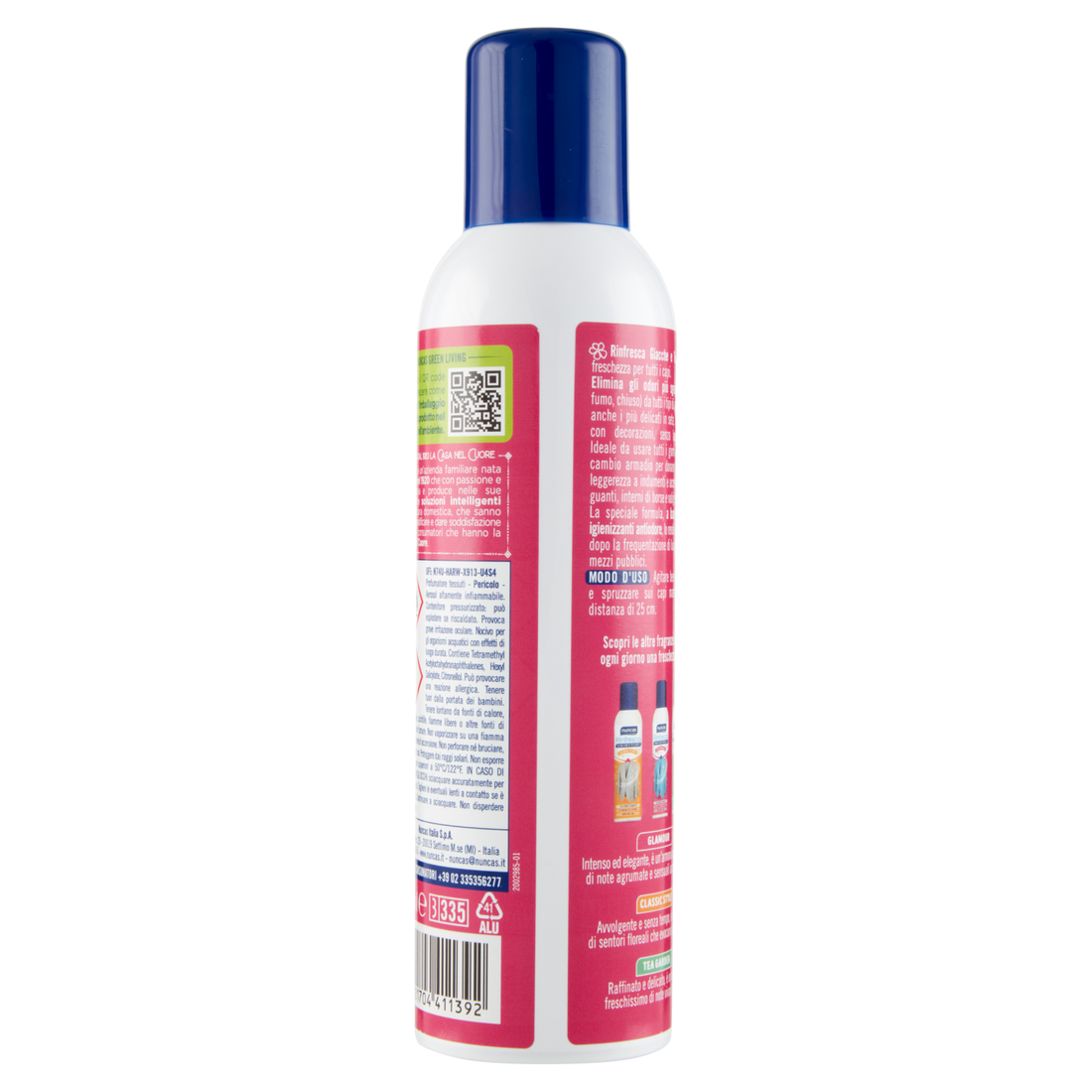 Rinfresca Giacche e Tessuti Spray Antiodore Glamour - 250ml