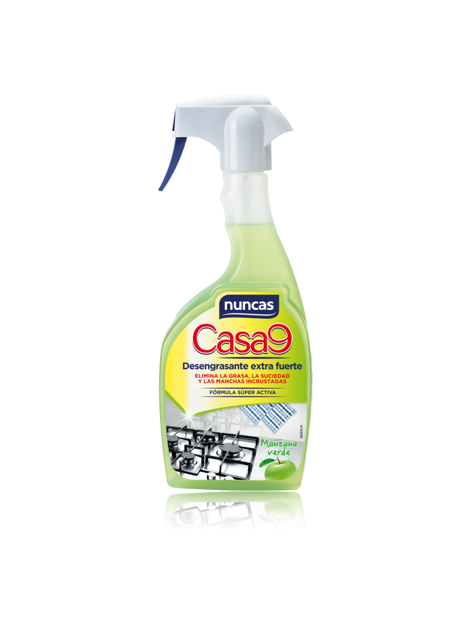 Casa9 - Desengrasante Premium Multiusos Manzana Verde - 500ml