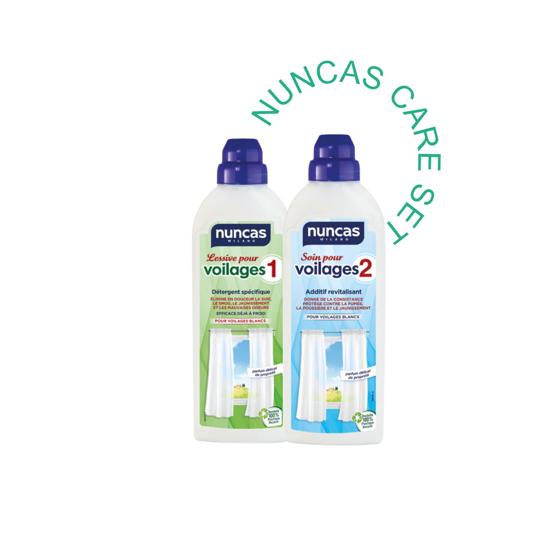 Nuncas Voilages Blancs - Care Set